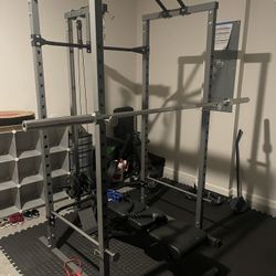 Weight rack w/Weight Tree