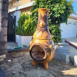 Chimenea De Lena Nueva 5ft De Alta $110