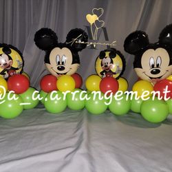 Mickey Balloons Centerpieces