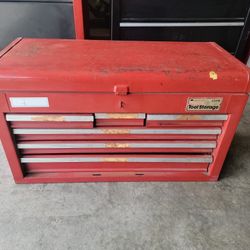 Tool Box With Various Tools