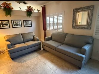 Sofa and love seat