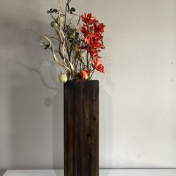 Large Flower Vase Decor 48” Tall