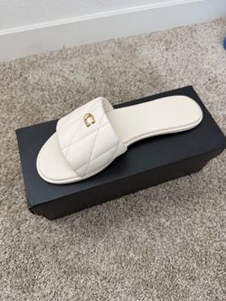 Coach Holly Quilted Leather Sandals