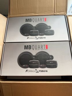 MB QUART 6.5” with Tweeter components (NEW)