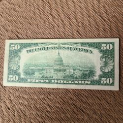 1950 50 Dollars Note 