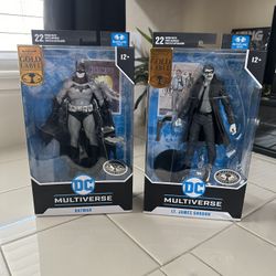McFarlane DC Batman And LT James Gordon