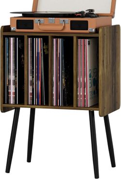 oiiokuku Record Player Stand/Magazine des