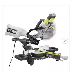 RYOBI 10 Amp Corded 7-1/4 in. Compound Sliding Miter Saw