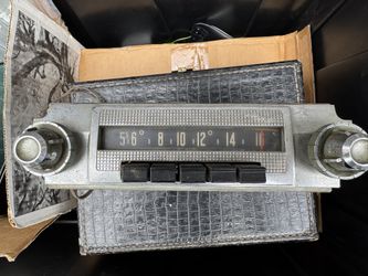 Old Car Radio