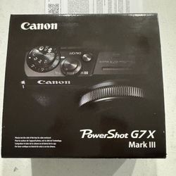 Canon PowerShot G7 X Mark III Digital Camera (Black)