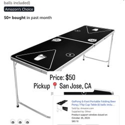 Beer Pong Table