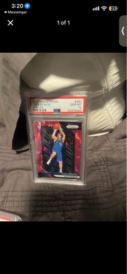 2018 Luka Doncic Prizm Pink Ice Rookie #280 PSA 10