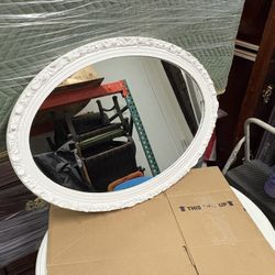 Vintage Oval Mirror