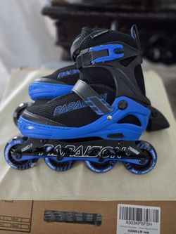Papaison Inline Skates Black and Blue