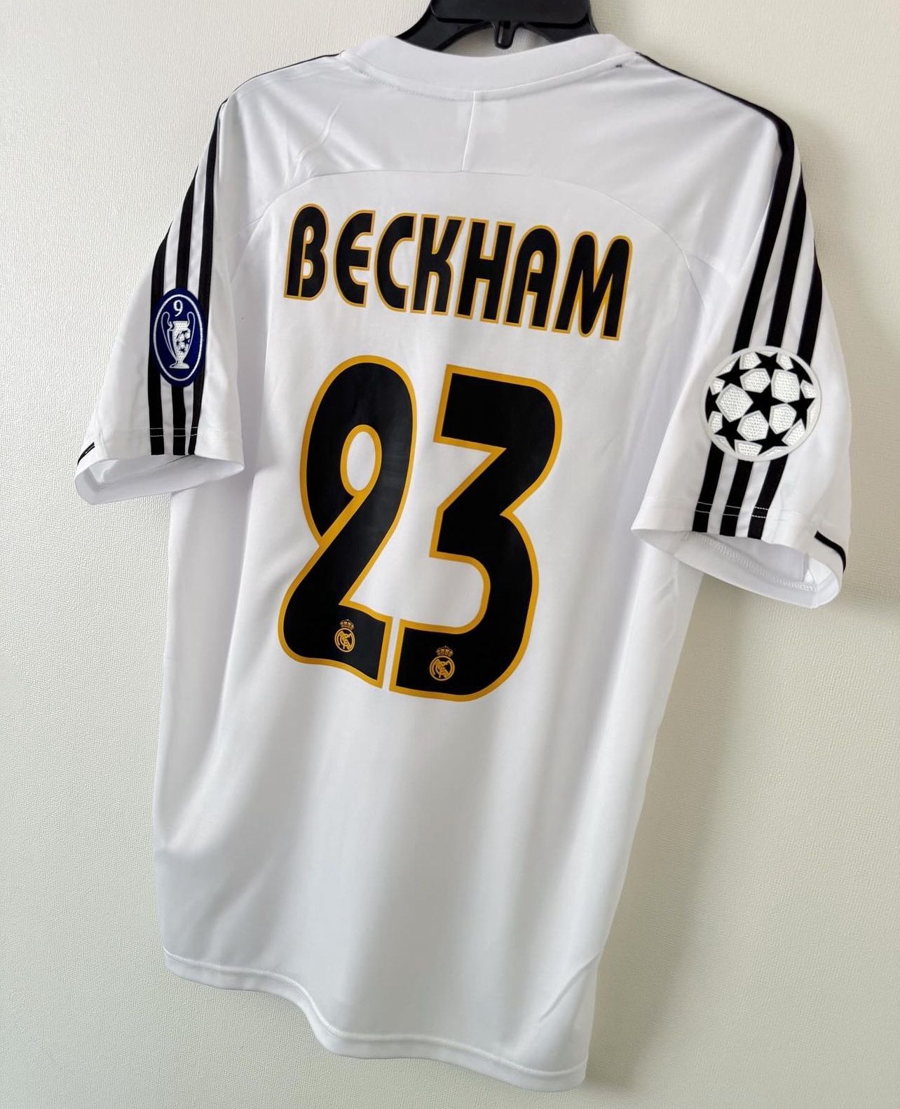 Real Madrid 2003/2004 Home Jersey David Beckham Large Men’s (All Sizes Available )