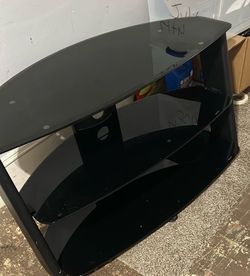 Tempered glass stand