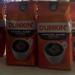 Dunkin' Donuts Medium Roast Ground Coffee, 12.0 oz