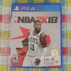 NBA 2k18 PS4 