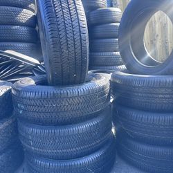 Set Of Four Used Tires Brand TOYO Size P245/65R17
