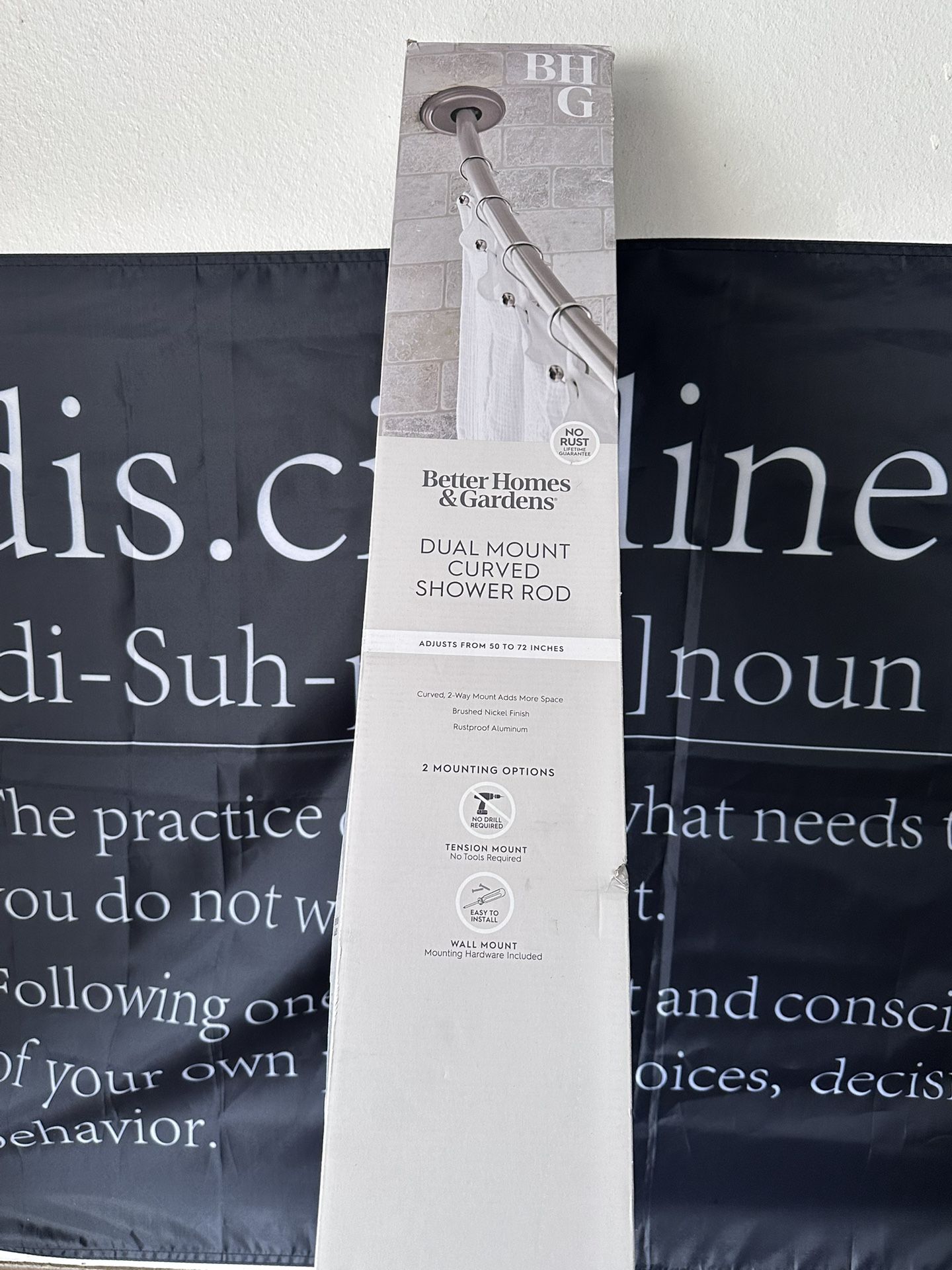 Shower Curve Rod