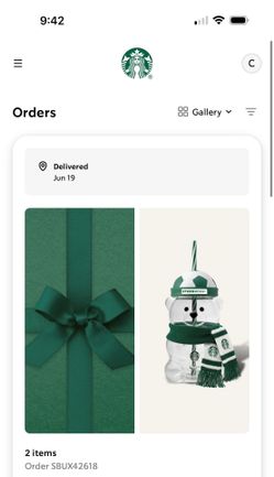 Bearista starbucks authentic cup (