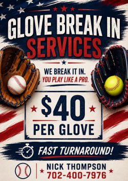 Glove Break In Services