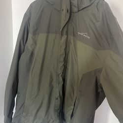 Eddie Bauer Olive Jacket XXL