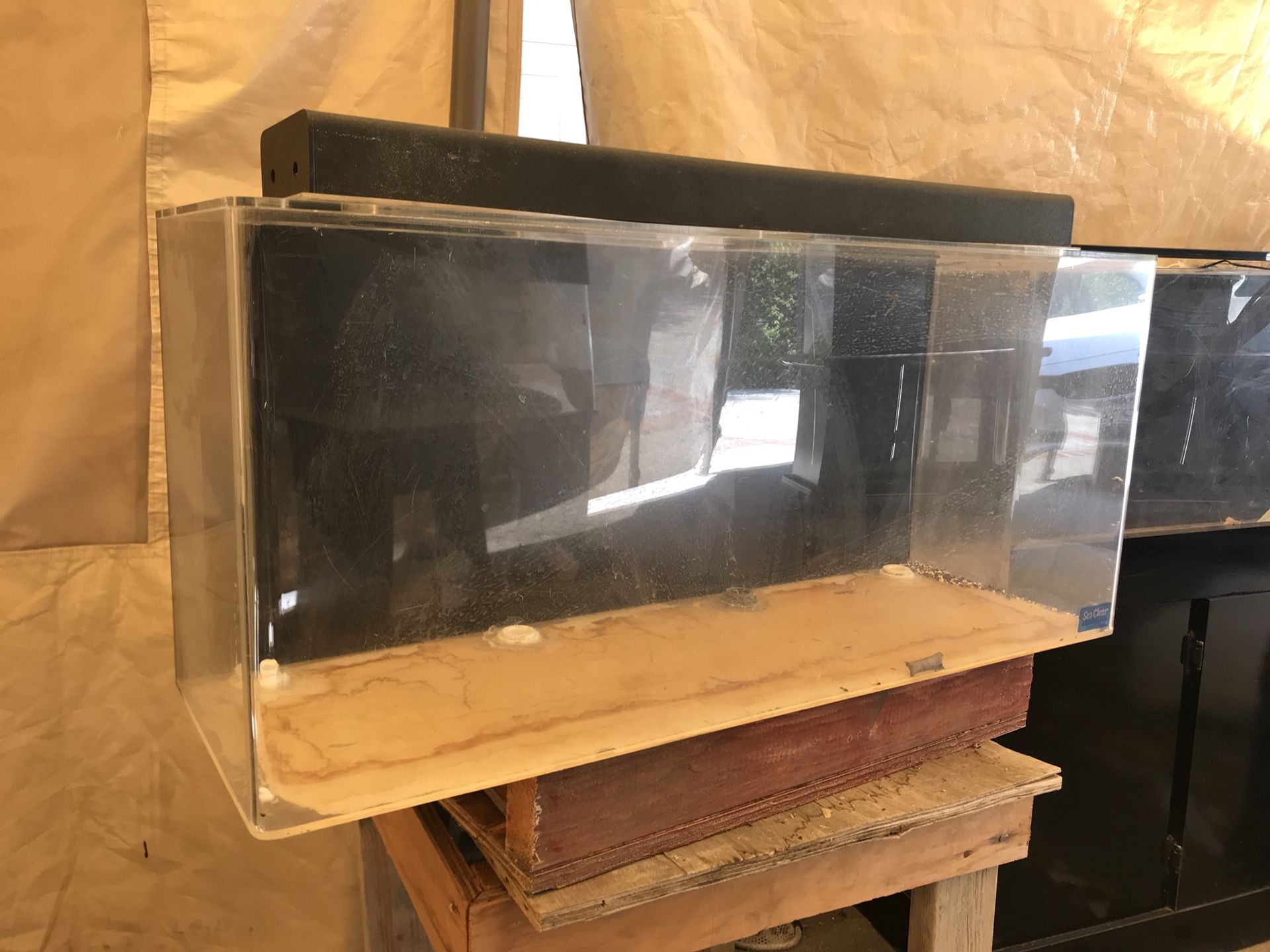 30 gallon acrylic fish tank aquarium