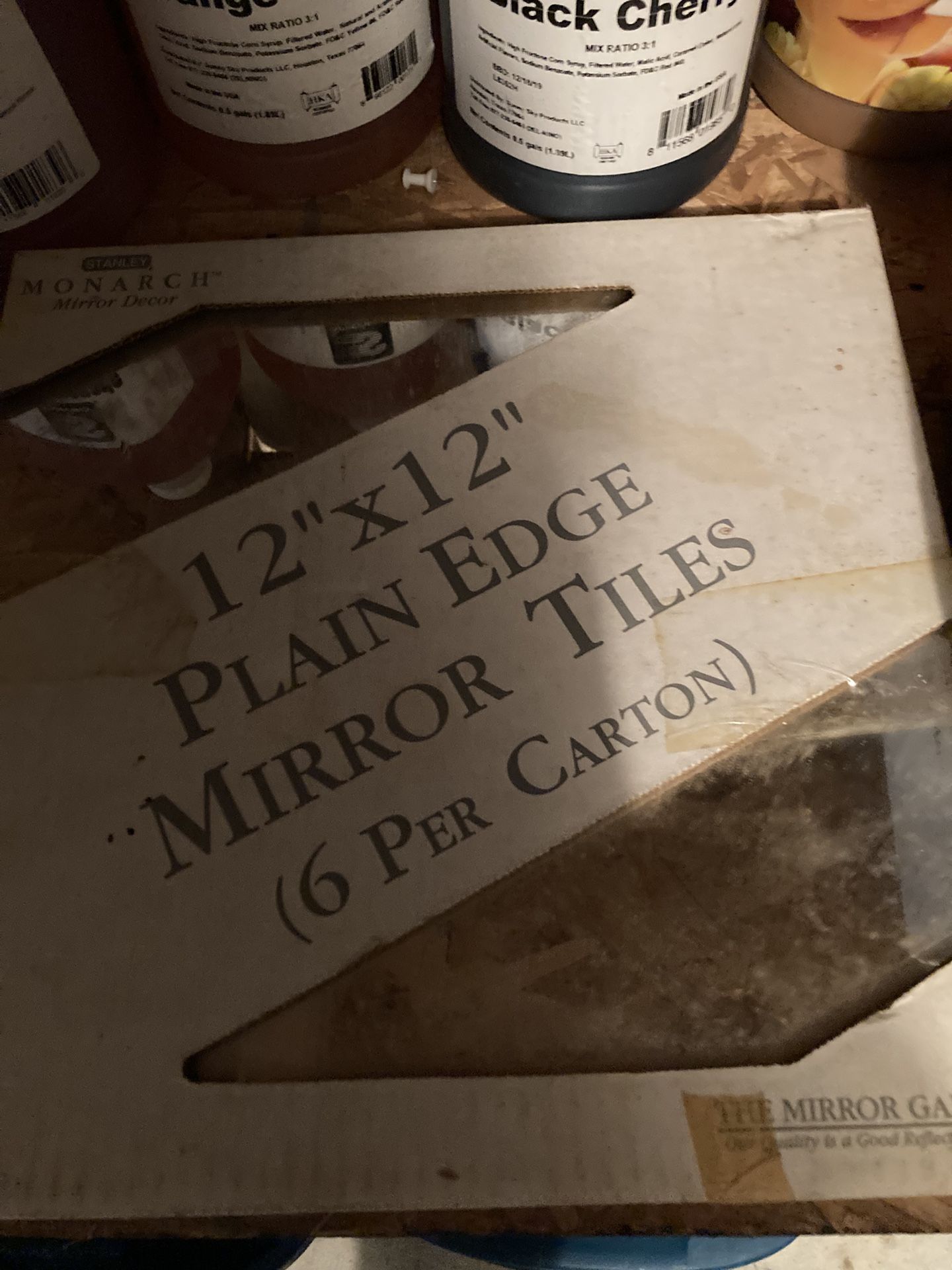12 X 12 mirrored tiles
