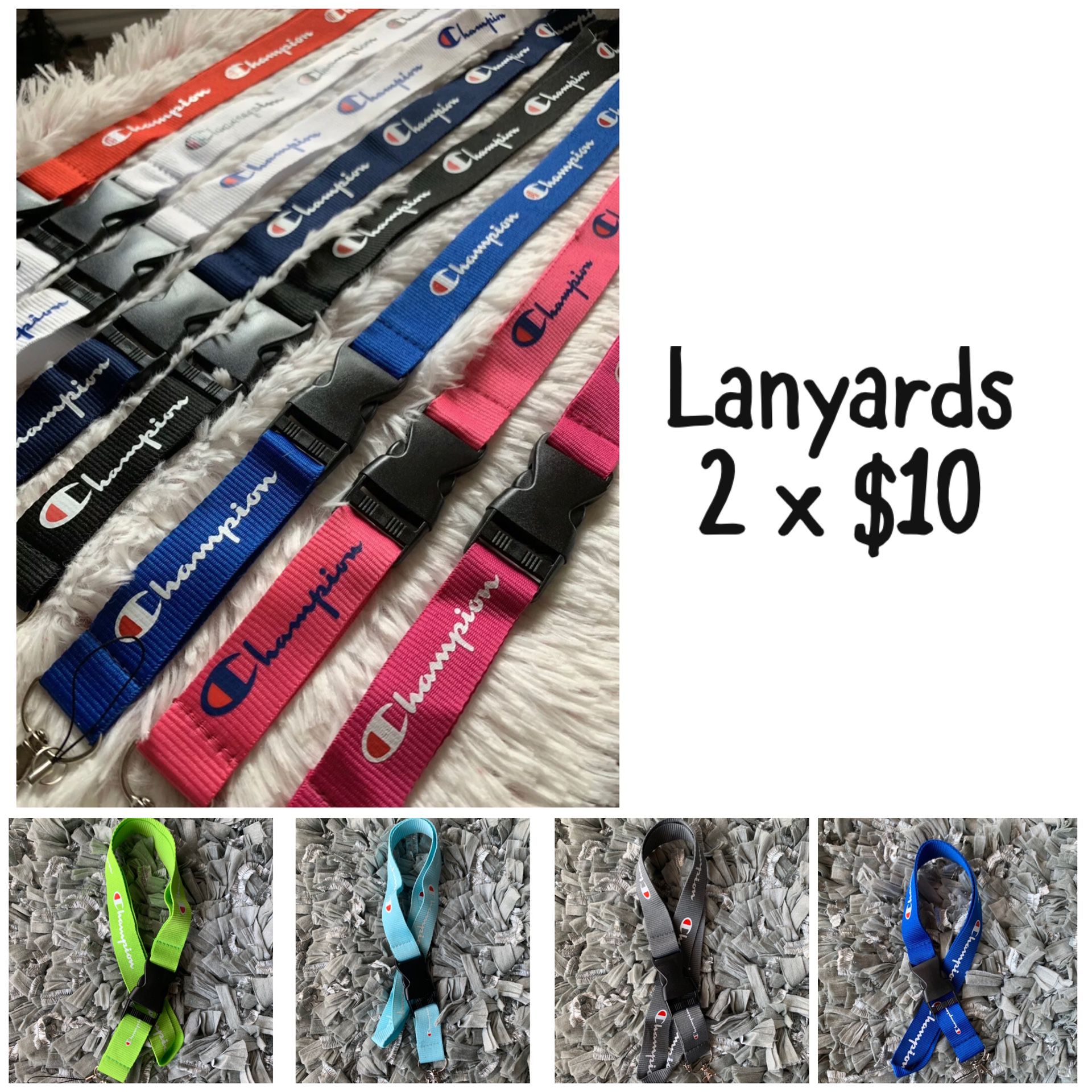 Champion Lanyards Keychain 2 x $10