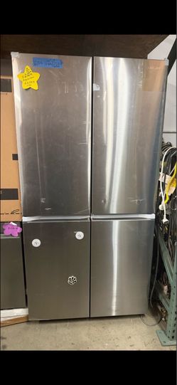 4 door bespoke refrigerator Samsung stainless steel