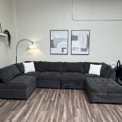 FREE DELIVERY Thomasville Gray Modular Sectional Couch