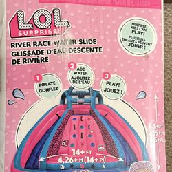 LOL SURPRISE RIVER RACE WATER SLIDE WATER INFLATABLE