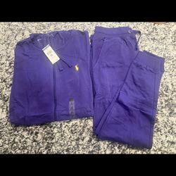 Ralph Lauren Polo Set Royal Purple Sizes Small-3XL