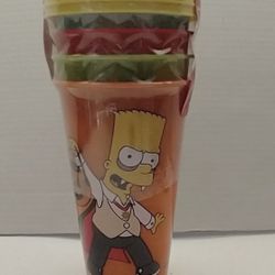 Simpsons Halloween glow in the dark tumblers