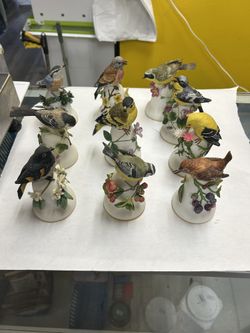 Franklin Mint Bird Bells