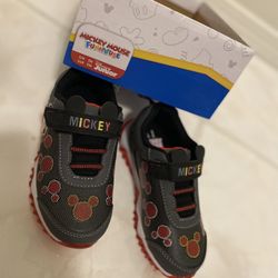 Mickey Mouse Kids Shoes Size 11