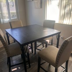 4 Chair Kitchen Table 