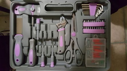 Hyper tough 44 piece tool kit with cordless screwdriver sale