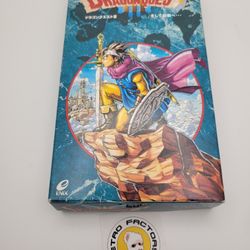Nintendo Super Famicom Dragon Quest 3 III Complete CIB SFC Japanese