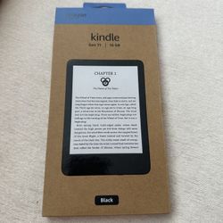 Amazon Kindle E-Reader 6" 11th Gen 16GB Wi-Fi Glare-free Display 2024 Black