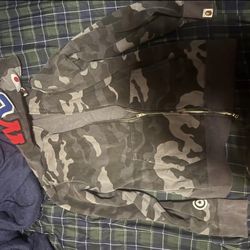 Black bape hoodie size medium