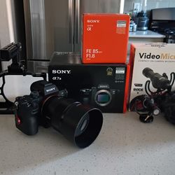 Sony a7iii and 85m FE 1.8 Lens