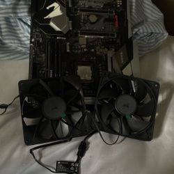 AORUS ATX Motherboard with Intel CPU, DDR4, 4 Slots, Corsair Cooling Fans