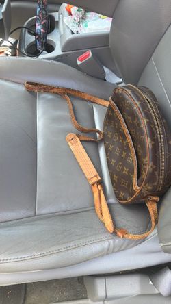 Louis Vuitton brown crossbody vintage authentic