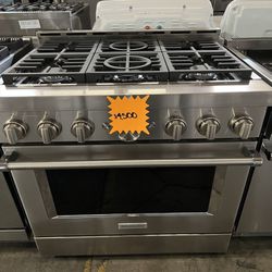 Kitchen Aid Stainless Steel Built In Stove