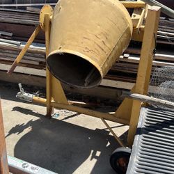 Cement Mixer Works Great!