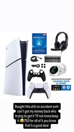 Ps5/with all the accessories