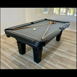 Black Shadow Pool Table