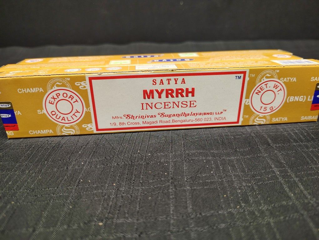 Satya Myrrh Incense-15g